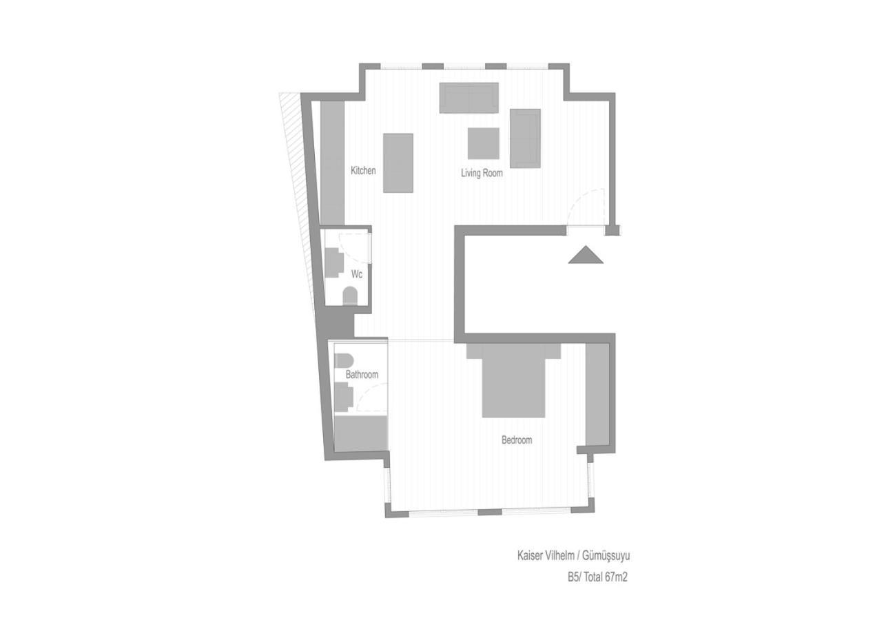 X Flats Taksim 2 Daire İstanbul Dış mekan fotoğraf